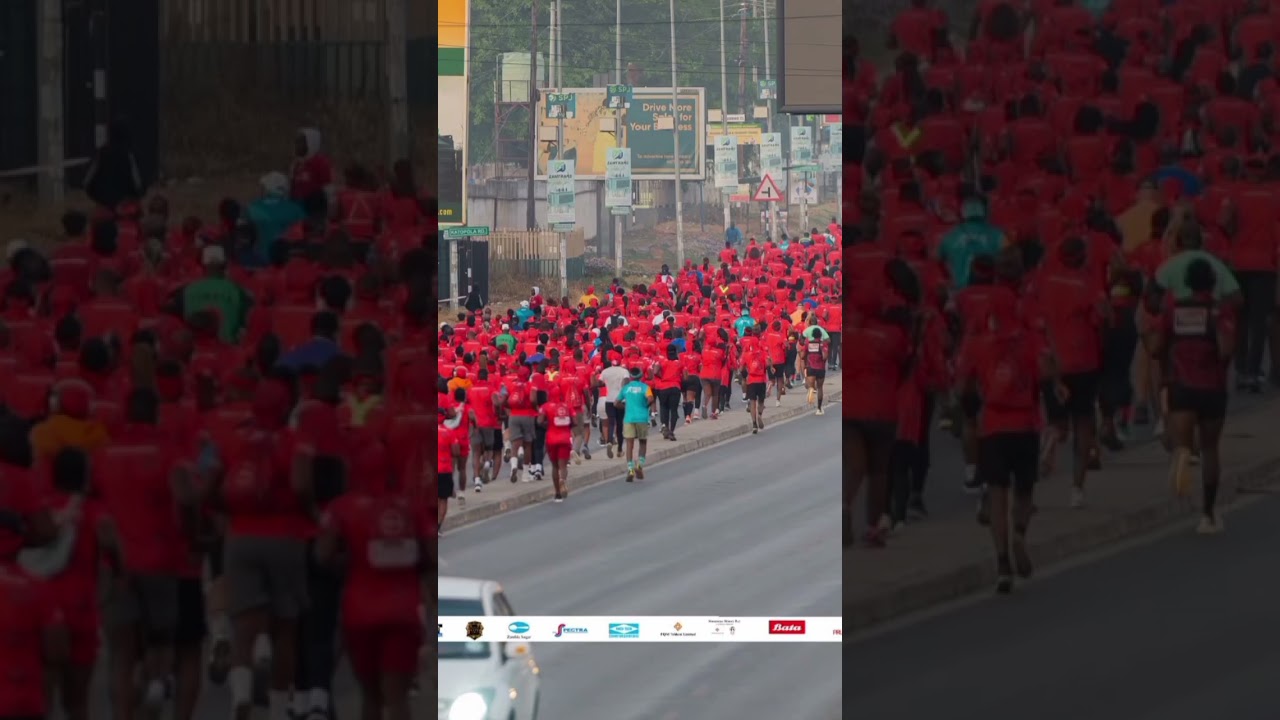 ABSA marathon - Biggest event in Zambia