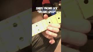 Yngwie Malmsteen - Easy Lick Adds Instant Speed #yngwie #guitarlessons