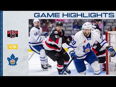 Toronto Marlies vs. Belleville Senators | Game Highlights | October 25, 2025
