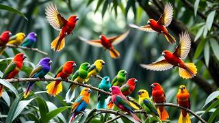Gentle Nature Symphony | The World’s Brightest Feathered Wonders