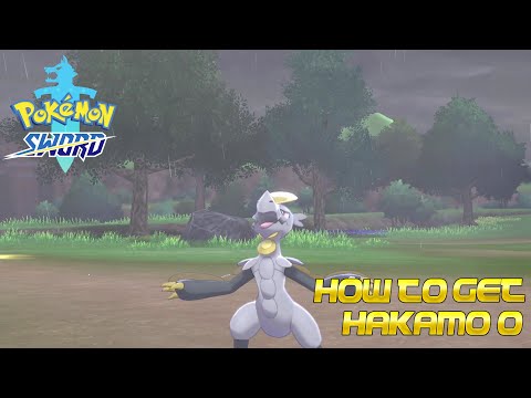 Pokémon Sword - How to get Hakamo-o in the wild