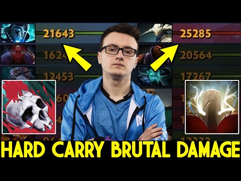 MIRACLE Phantom Assassin & Sven Hard Carry Brutal Damage Dota 2