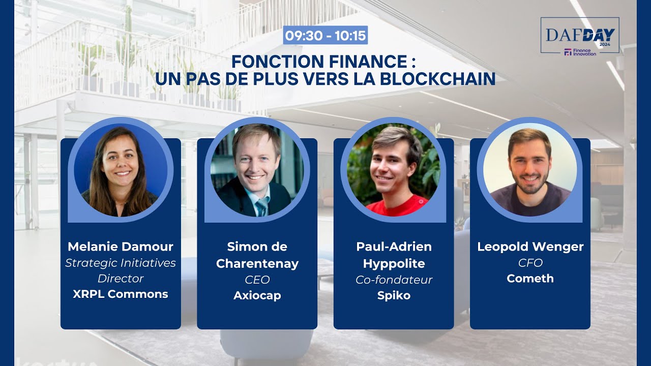 Saint-Laurent | Fonction Finance : un pas de plus vers la blockchain