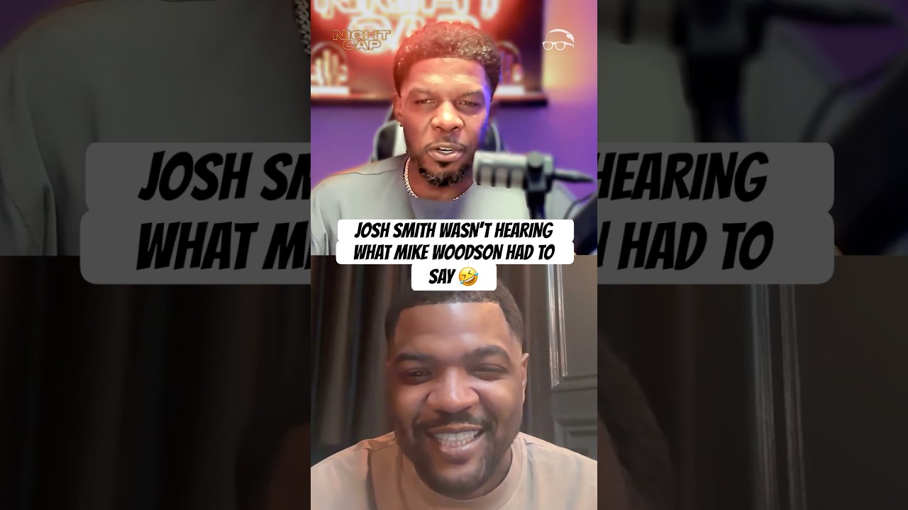 Josh Smith wasn’t trying to hear anything Mike Woodson was saying 😂🤣 #Nightcap