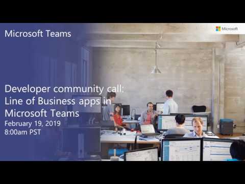 Microsoft Teams community call February 2019