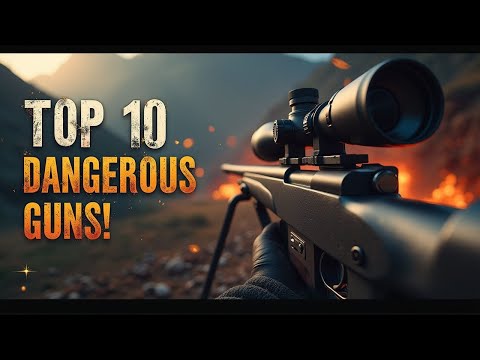 Top 10 most Dangerous Guns In The World | Best Guns | Top Ten Guns