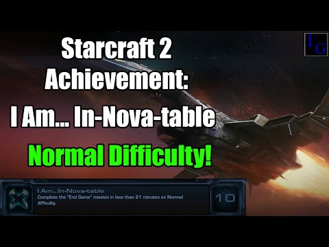 I Am... In-Nova-table | Starcraft 2 10th Anniversary Achievement NORMAL Guide | SC2 Nova Covert Ops