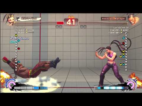 SSF4 AE 2012: juniorhiro (ibuki) vs GarSEEYA 00 (Deejay) - Xbox Live High Ranked Match