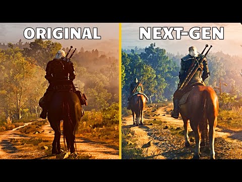 The Witcher 3 Next-Gen Vs Original Graphics Comparison (The Witcher 3 Remaster Vs Original)