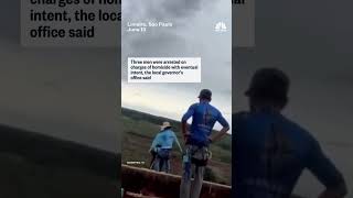 Brazil woman thrown from bridge without bungee cord attached