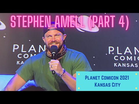 Stephen Amell, (ARROW) Planet Comicon 2021, PART FOUR