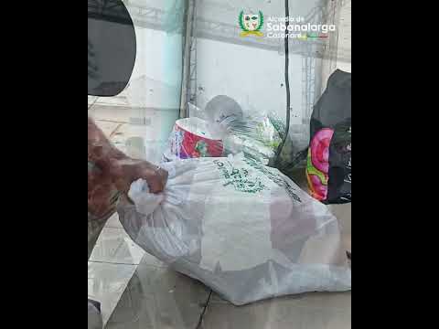 ENTREGA DE PAQUETES NUTRICIONALES PARA NUESTROS ADULTOS MAYORES DE SABANALARGA CASANARE.