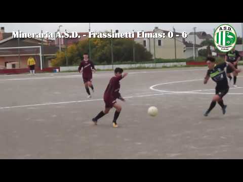 Mineraria A.S.D. - Frassinetti Elmas: 0 - 6 (Allievi Prov.li 2017/2018)