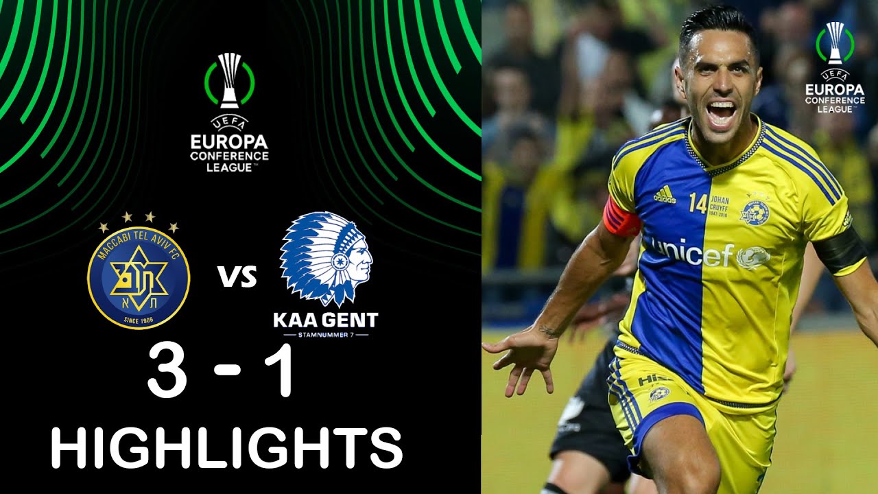 Maccabi Tel Aviv vs Gent highlights