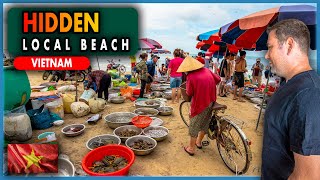 I Didn't EXPECT To Find This! Raw Beach Walk at Long Cung Beach Vung Tau
