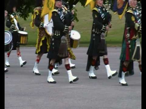 The Pipes and Drums of the 5th Battalion Royal Regiment of Scotland (Argyll's) July 2010