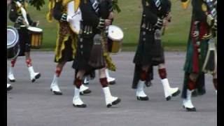 The Pipes and Drums of the 5th Battalion Royal Regiment of Scotland (Argyll's) July 2010