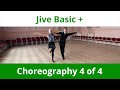 Jive Advanced Basic Choreography 4 of 4 - Mooch