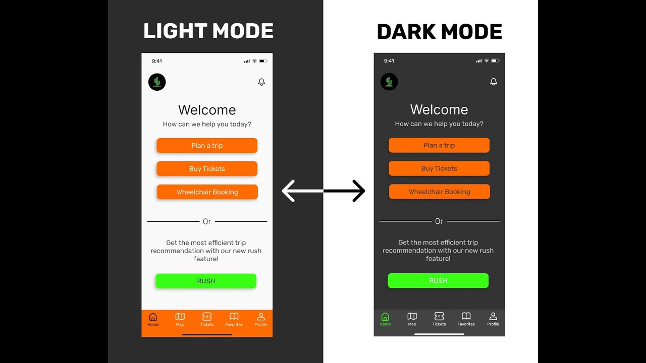 Figma - Dark Mode Prototyping (Full App)
