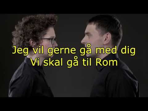 Nephew - Gå Med Dig Feat. Marie Key Lyrics On Screen