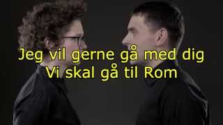 Nephew - Gå Med Dig Feat. Marie Key Lyrics On Screen