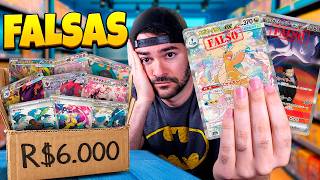 Comprei R$6.000 em Carta Pokémon FALSAS!!