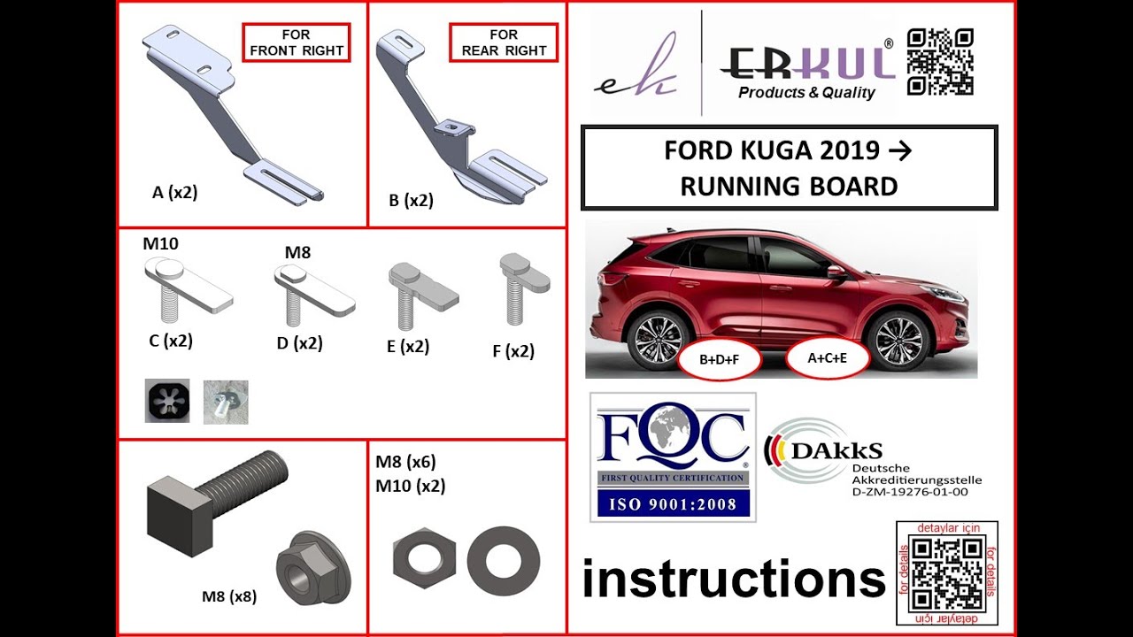 Боковые Подножки Maya Red (2 шт., Алюминий) Video 1