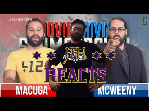 Movie Trivia Schmoedown: Josh Macuga vs. Drew McWeeny REACTION (JTH Reacts)