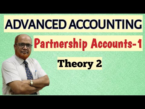 Advanced Accounting II Partnership Accounts 1 II Theory II Part 1 II Khans Commerce Tutorial II