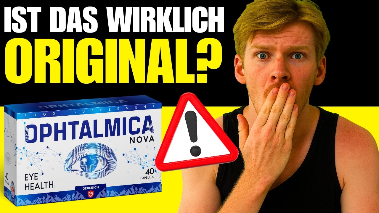 👁️ OPHTALMICA NOVA ERFAHRUNGEN (⚠️WARNUNG!⚠️) TEST, PREIS & WO KAUFEN? ORIGINAL