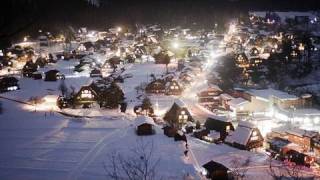 Historic Villages of Shirakawa go Video