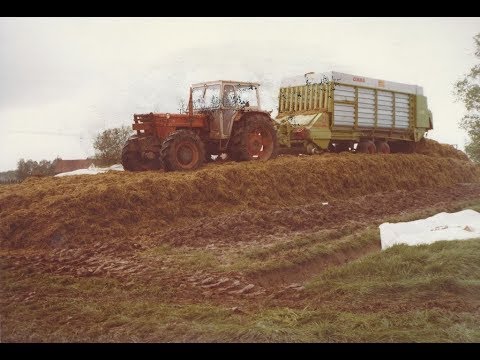 Loonw. Van Hulle - Tielt - Fiat 1000 DT - Claas Autonom 542