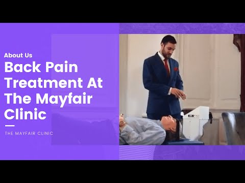 Back Pain Treatment at The Mayfair Clinic