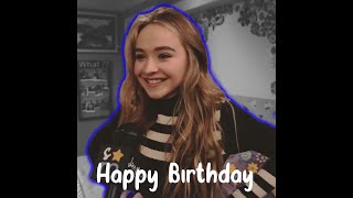 Happy Birthday Sabrina Carpenter