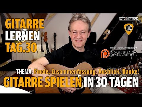 TAG 30 Einsteigerkurs - Großes Finale - Zusammenfassung, Highlights und Ausblick.
