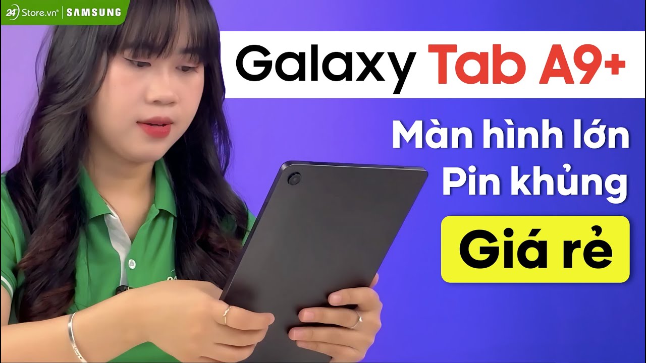 Video Samsung Galaxy Tab A9+ WIFI