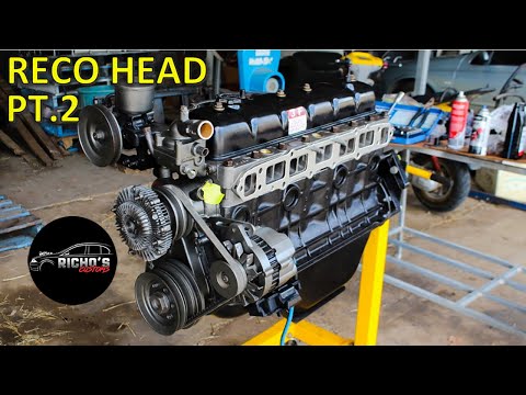 3F RECO HEAD RE-INSTALLED AND ENGINE GOES BACK IN!