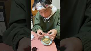 最高に美味しい水わらび餅を食べてみた！！ #shorts