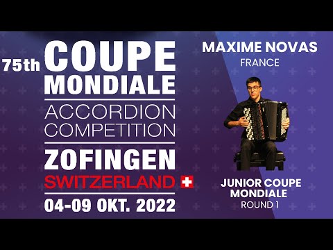 Maxime Novas (France) - Junior Coupe Mondiale Round 1 - 75th Coupe Mondiale 2022
