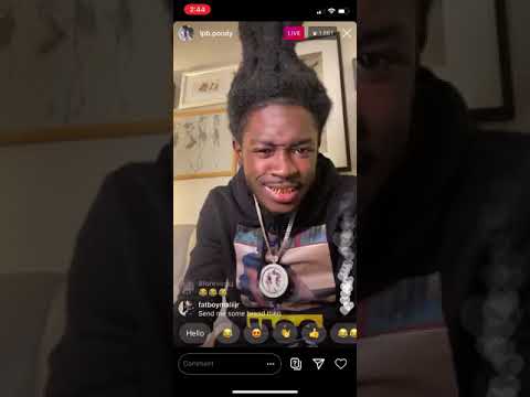 lpb poody on live dissing everyone