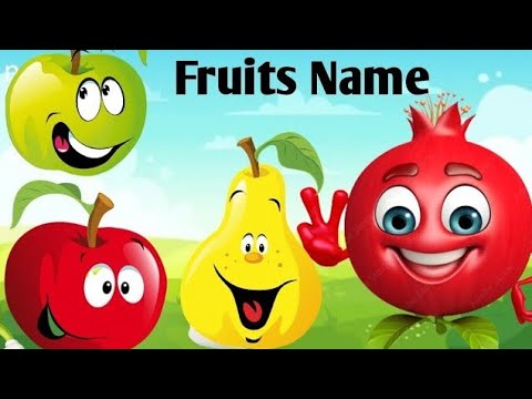 learn fruits name || preschool kids video