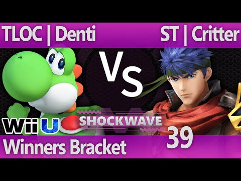 SW39 Smash 4 - TLOC | Denti (Yoshi) vs ST | Critter (Ike) - Winners Bracket