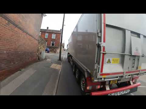September 7th 2022 - Close pass by lorry in Dewsbury