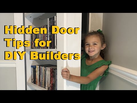 Hidden Door Tips for DIY Builders