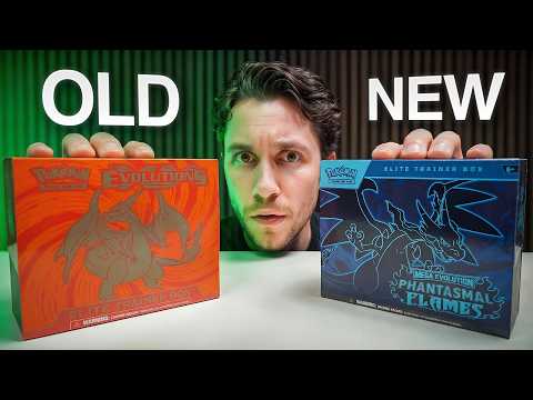 I Tested Old vs New Charizard Elite Boxes