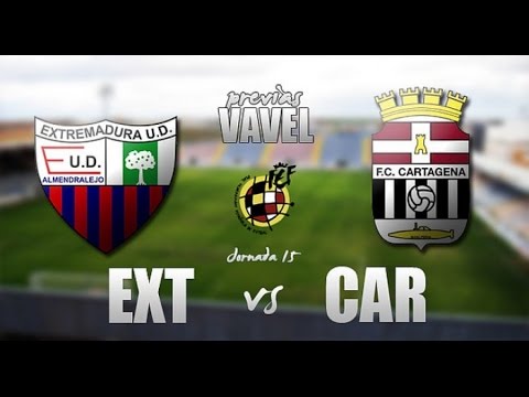 Liga | Jornada 15 | Extremadura-Cartagena (0-2)
