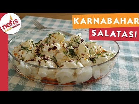 Karnabahar Salatası - Salata Tarifi - Nefis Yemek Tarifleri