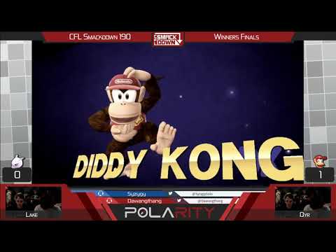 CFL Smackdown 190 Smash 4 - Lake (Mewtwo) vs Dyr (Diddy Kong) - Winners Finals