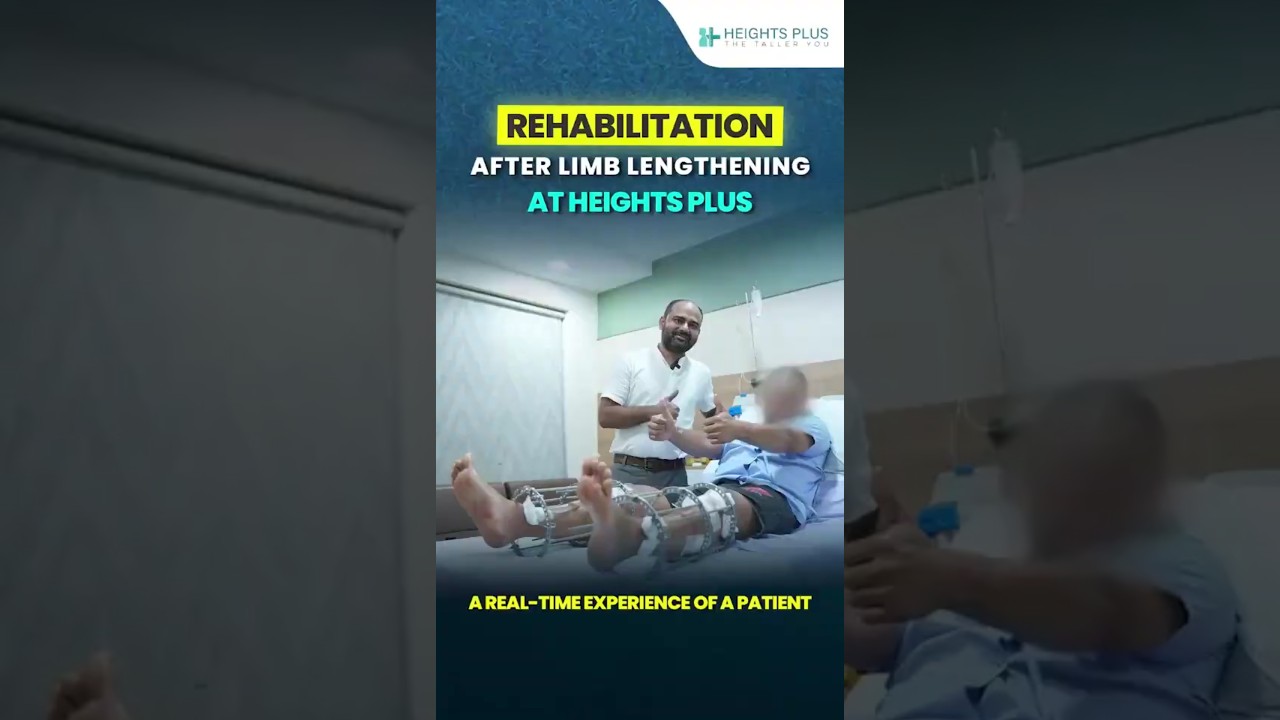 Krishna's Journey after Limb Lengthening Surgery at Heights Plus