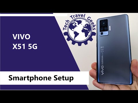 Vivo X51 5G - Smartphone Setup